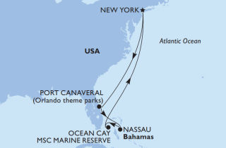 New York – Florida – Bahamák - csoportos tengeri hajóút - OTP Travel Utazási Iroda