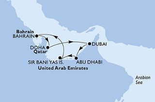 Dubai és az Emirátusok, Perzsa-öböl