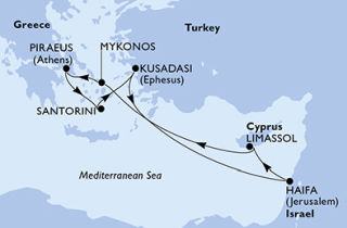Ciprus, Izrael és az Égei-tenger kincsei