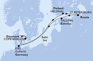 Északi fővárosok tengeri hajóút - OTP Travel
