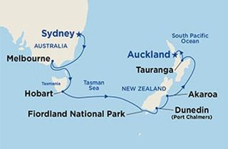 Ausztrália, Tasmania, Új-Zéland