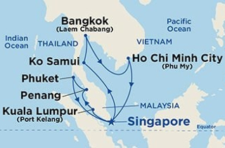 Kalandozások délkelet-ázsiában hajóút OTP Travel