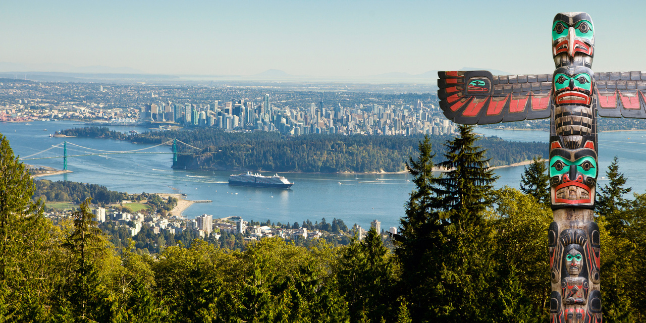 Alaszka hajóút Vancouver