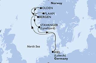 Norvég fjordok csoportos hajóút